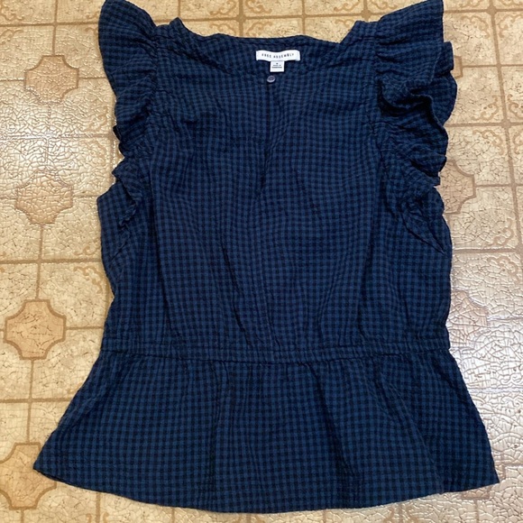 Women’s Small Free Assembly Dressy Blouse - Picture 1 of 11